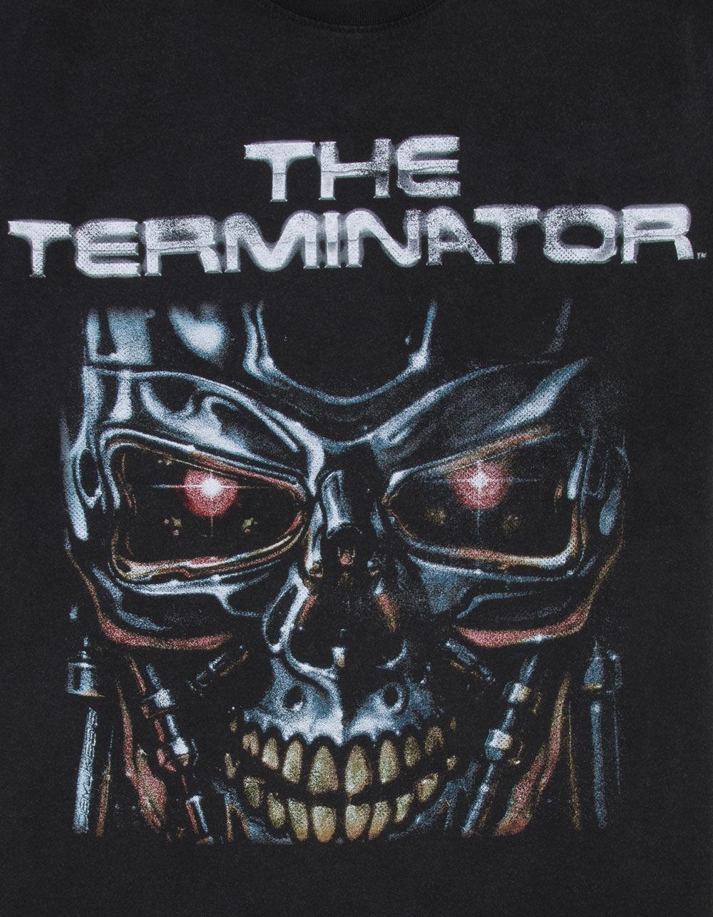 TERMINATOR Mens Boxy Tee - WASHED BLACK Product Image