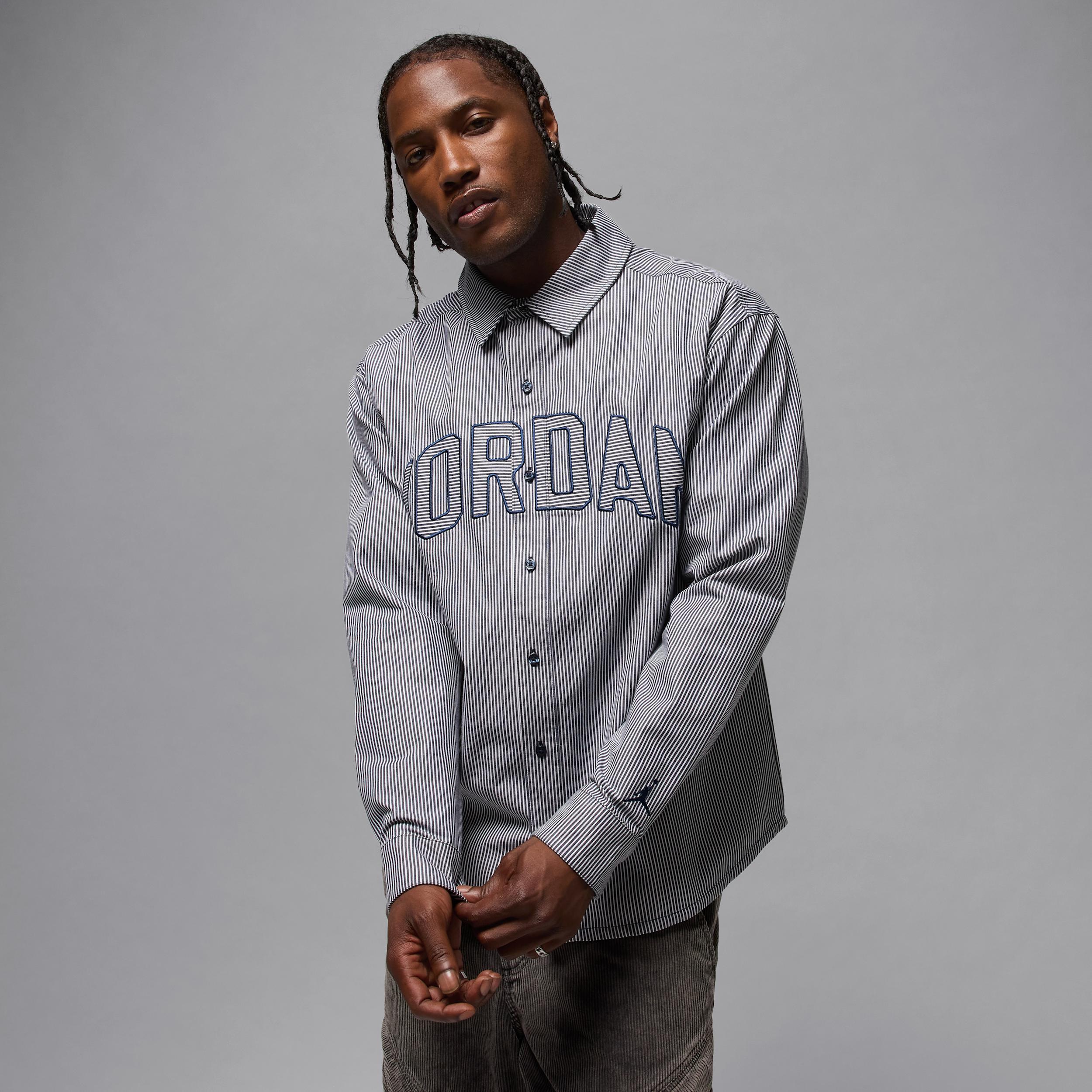 Men's Jordan Flight Oxford Long-Sleeve Top Product Image