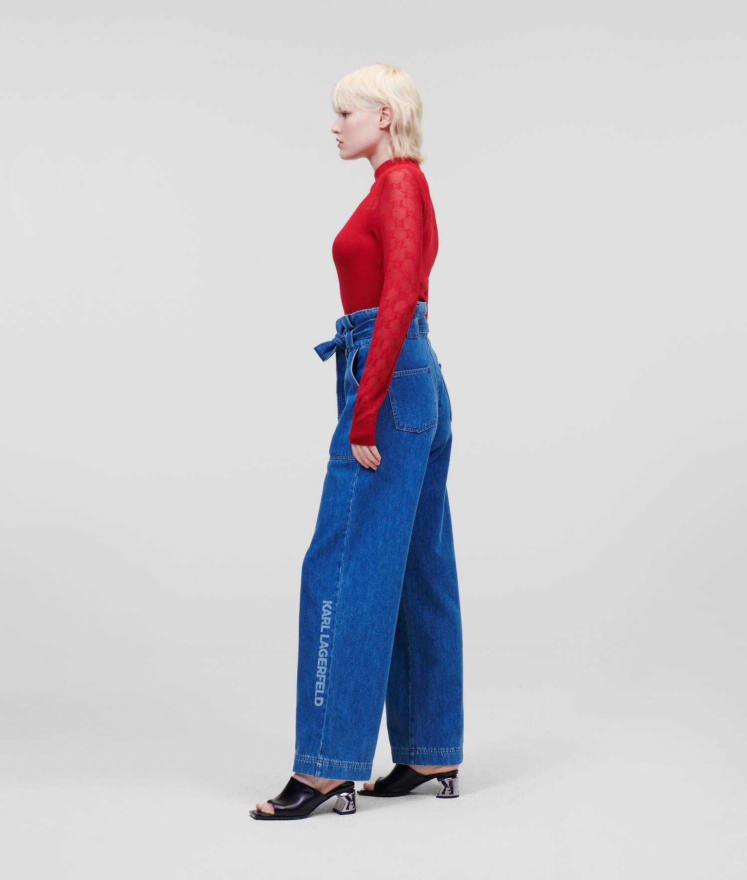 LIGHTWEIGHT KL MONOGRAM TURTLENECK Product Image