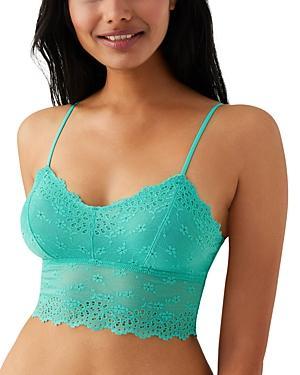b.temptd by Wacoal Inspired Eyelet Longline Bralette Product Image