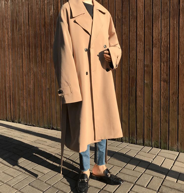 RT No. 2791 BELT TRENCH COAT Product Image