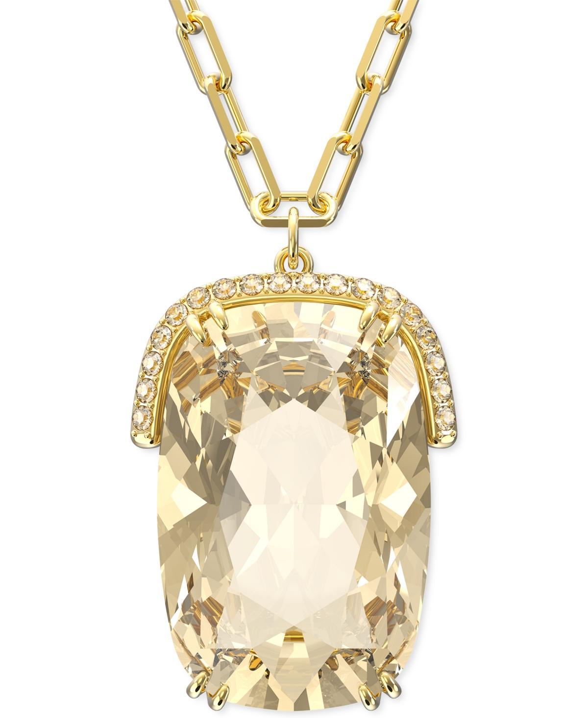 Swarovski Harmonia Cushion Cut Crystal Long Pendant Necklace Product Image