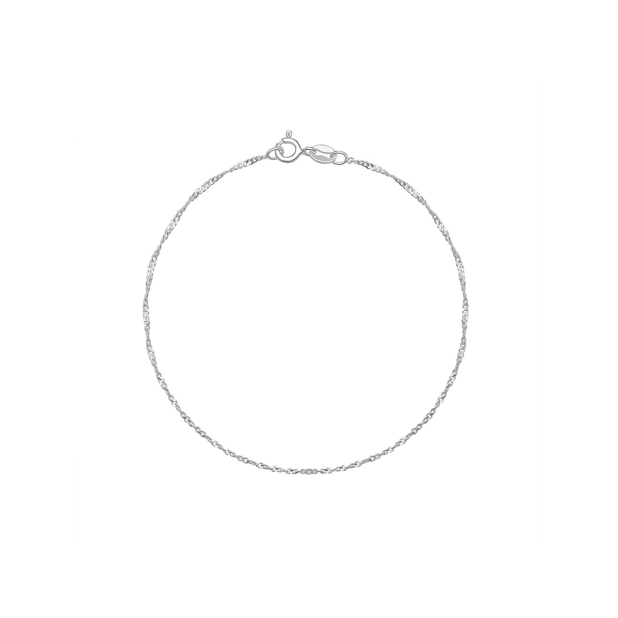 PRIMROSE Sterling Silver Twisted Cable Chain Bracelet, Women's, Size: 7.5" Product Image