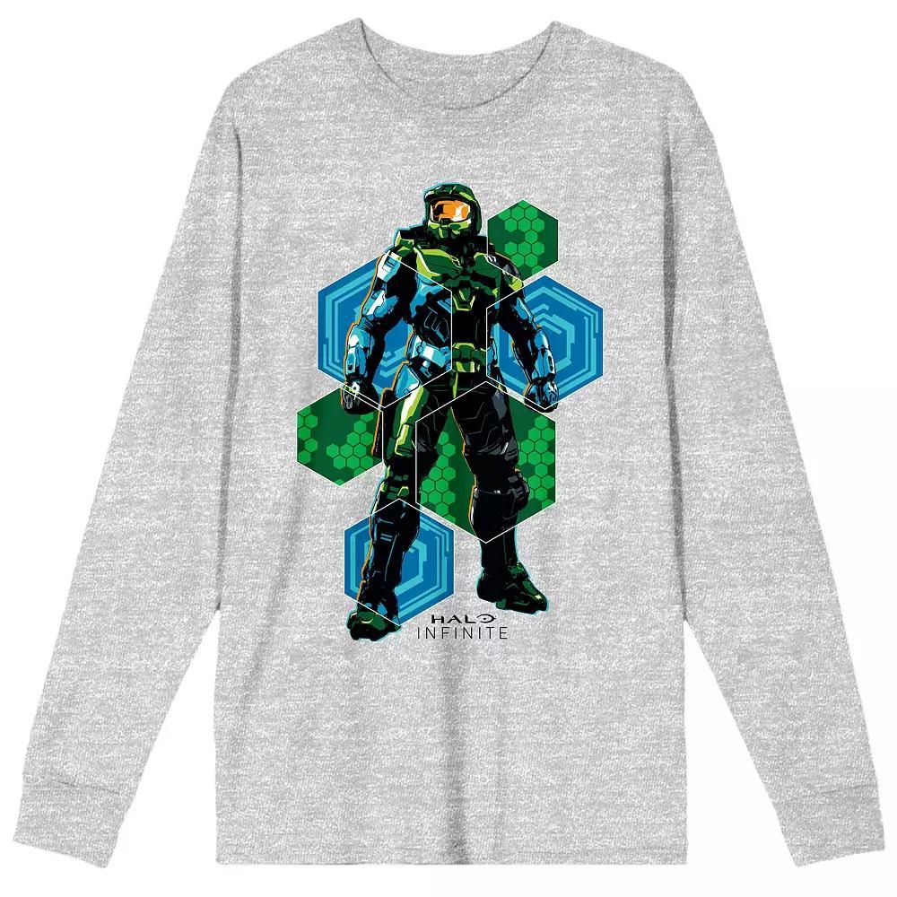 Men's Halo Infinite Soldier Graphic Tee, Size: Small, Gray Product Image