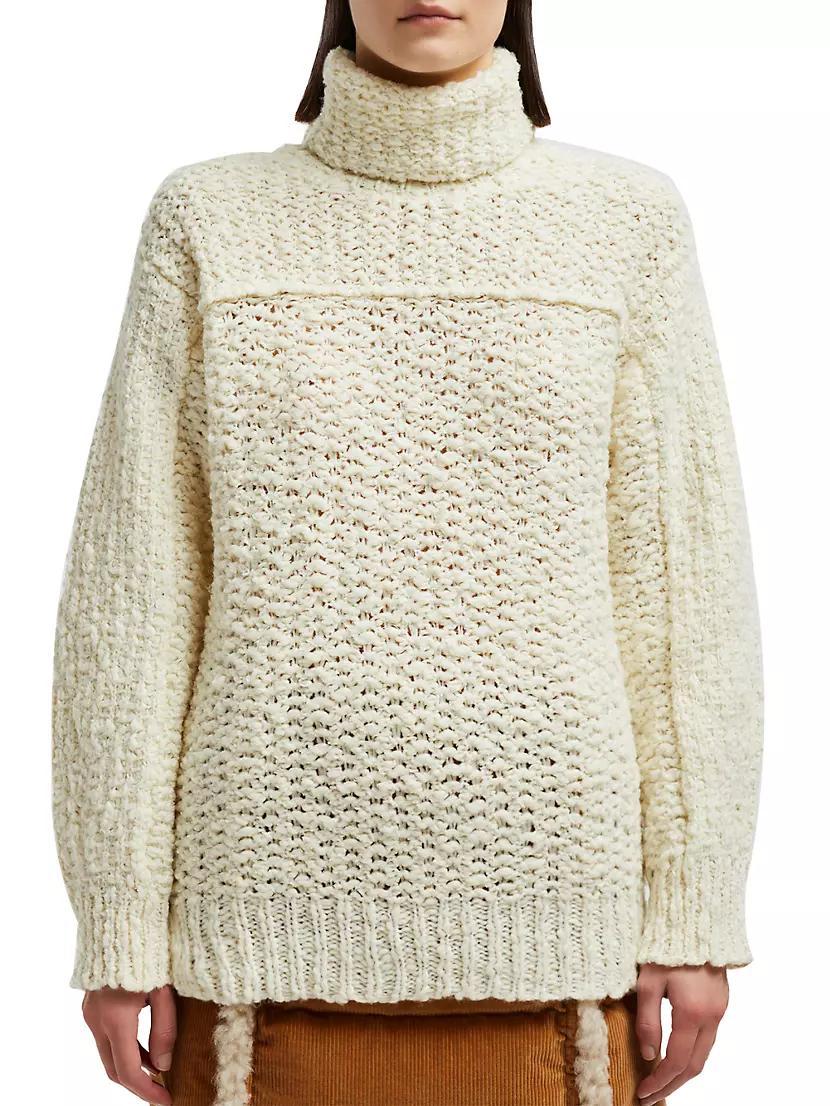 Cotton & Wool Knit Sweater Product Image
