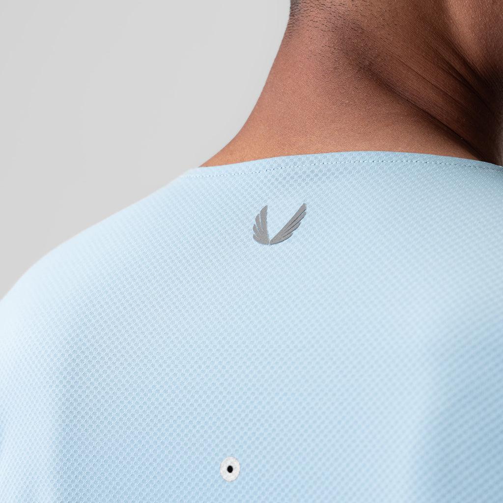 0907. AeroSilver® Training Long Sleeve - Light Sky "Space Bracket" Product Image