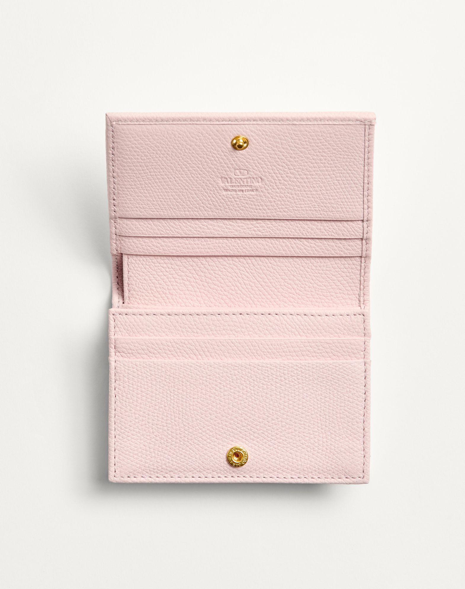 Vlogo Signature Grainy Calfskin Wallet Product Image