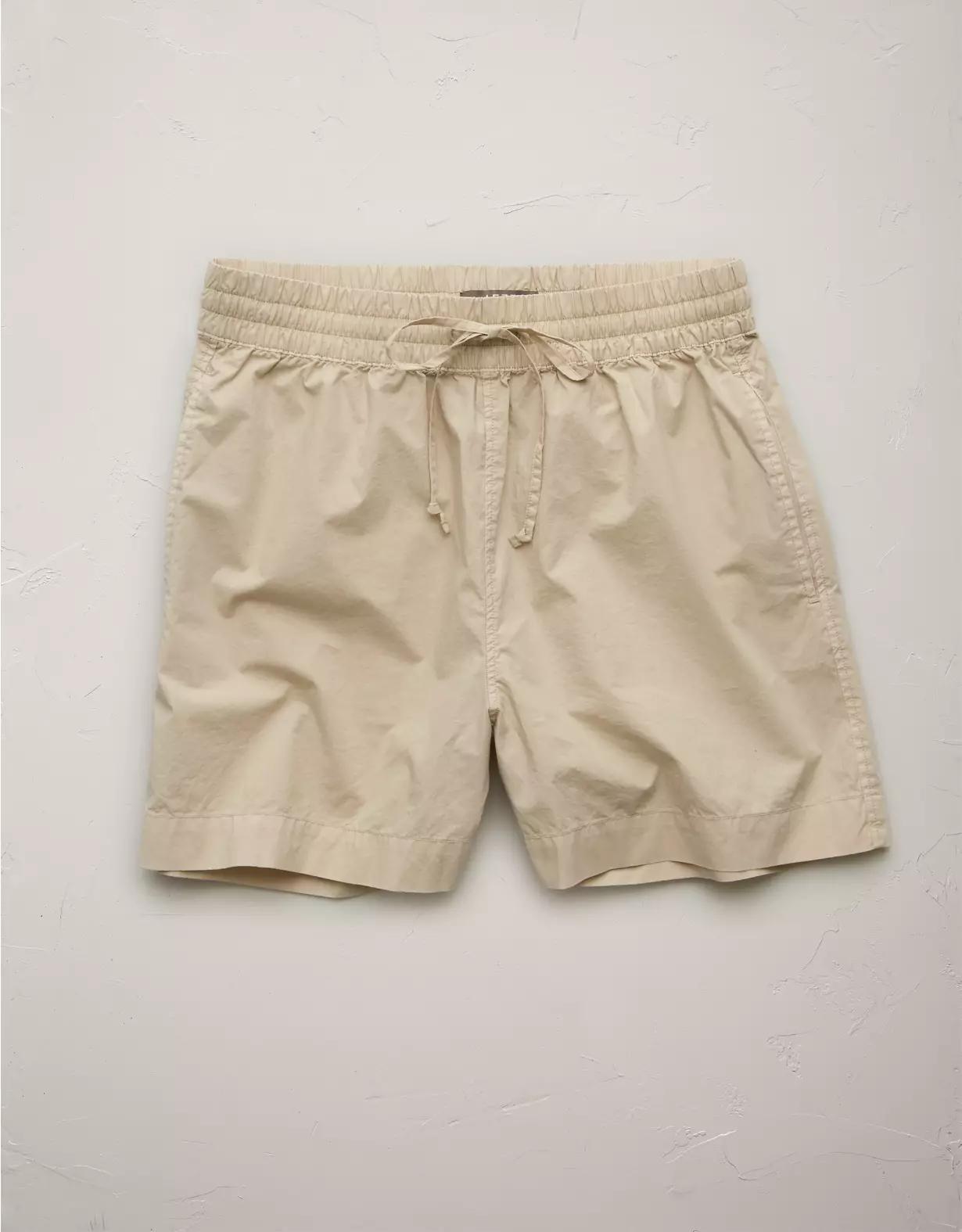 AE77 Premium Pull-On Poplin Short Product Image