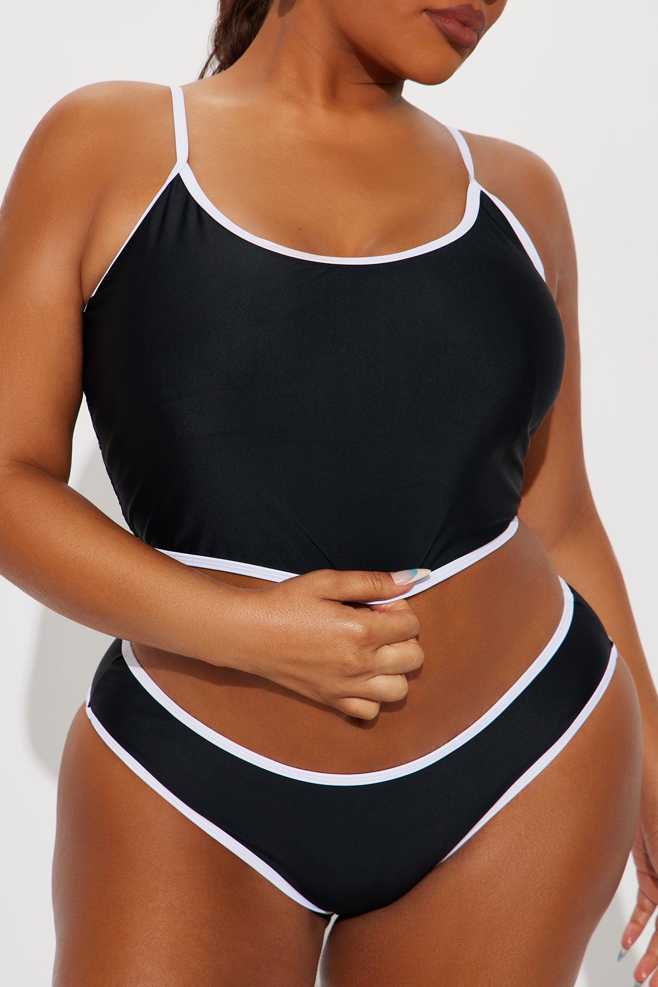 Honolulu Tankini 2 Piece Bikini - Black Product Image