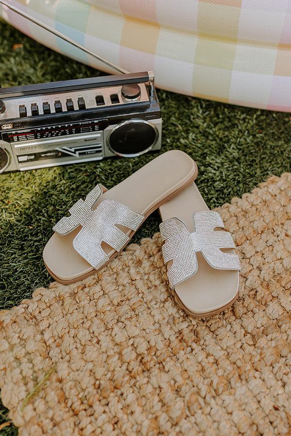 The Pally Rhinestone Sandal Product Image
