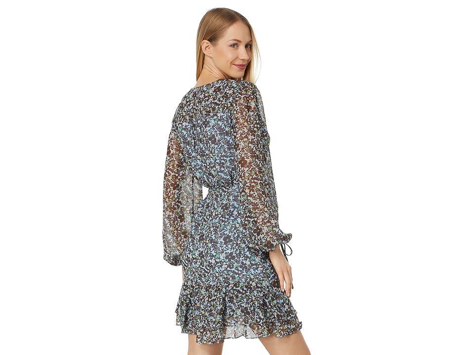 Ted Baker Cherela Printed Long Sleeve Mini Dress (Light ) Women's Dress Product Image