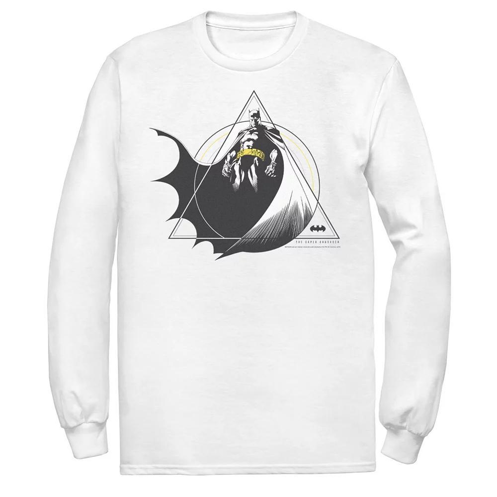 Men's DC Comics Batman Tee, Size: XL, White Product Image