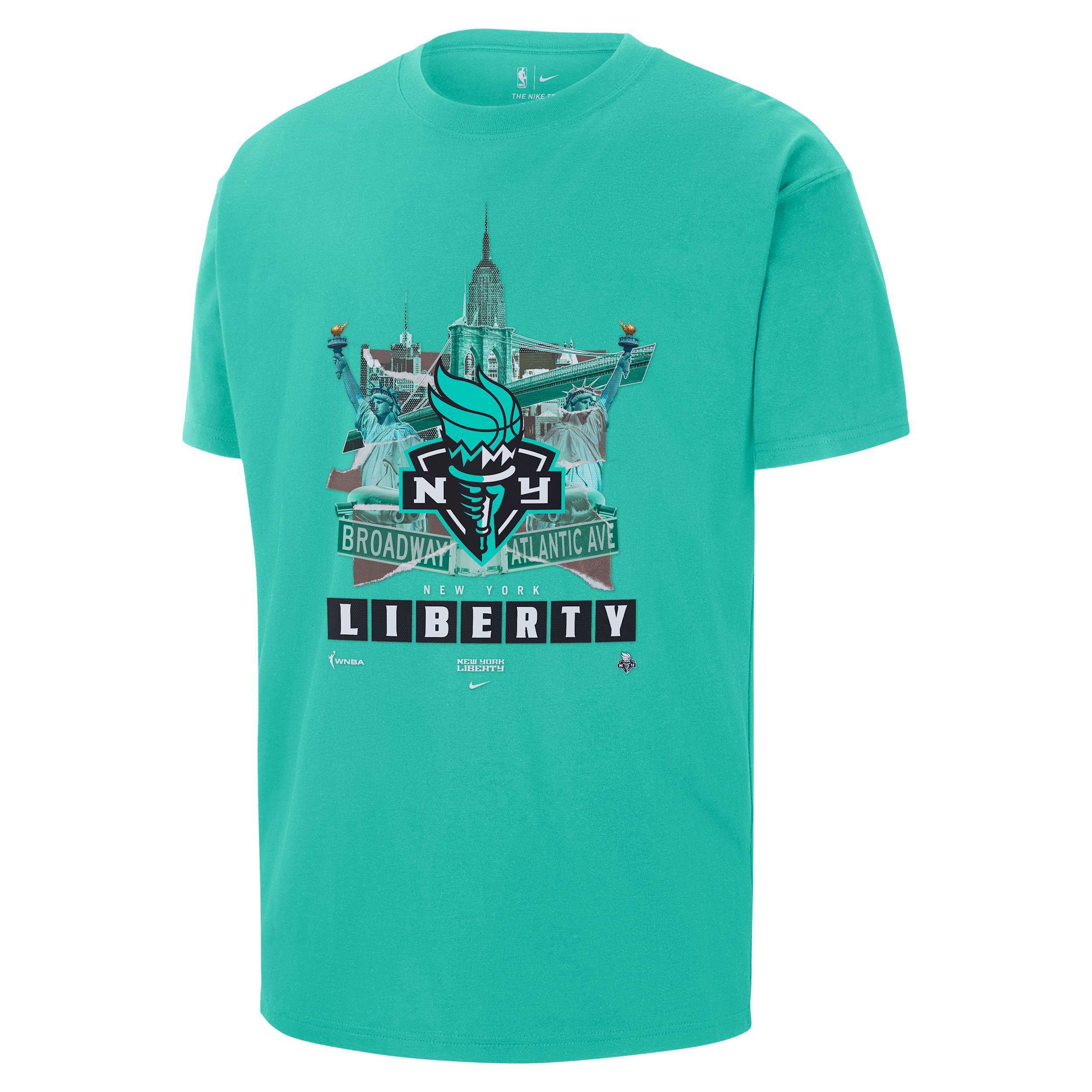 New York Liberty Nike Men's WNBA Max90 T-Shirt Product Image