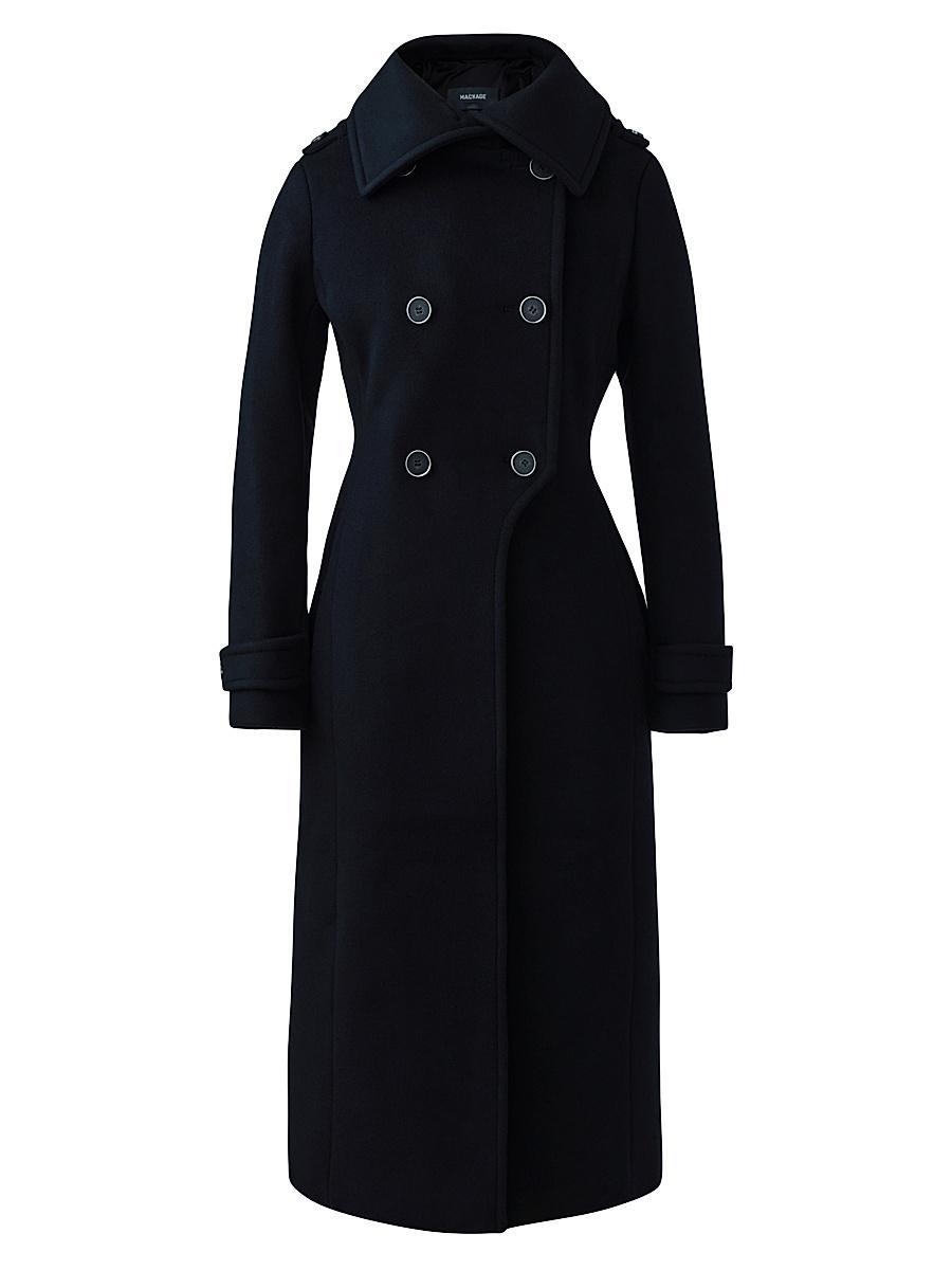 Womens Elodie-Z Wool Peacoat Product Image