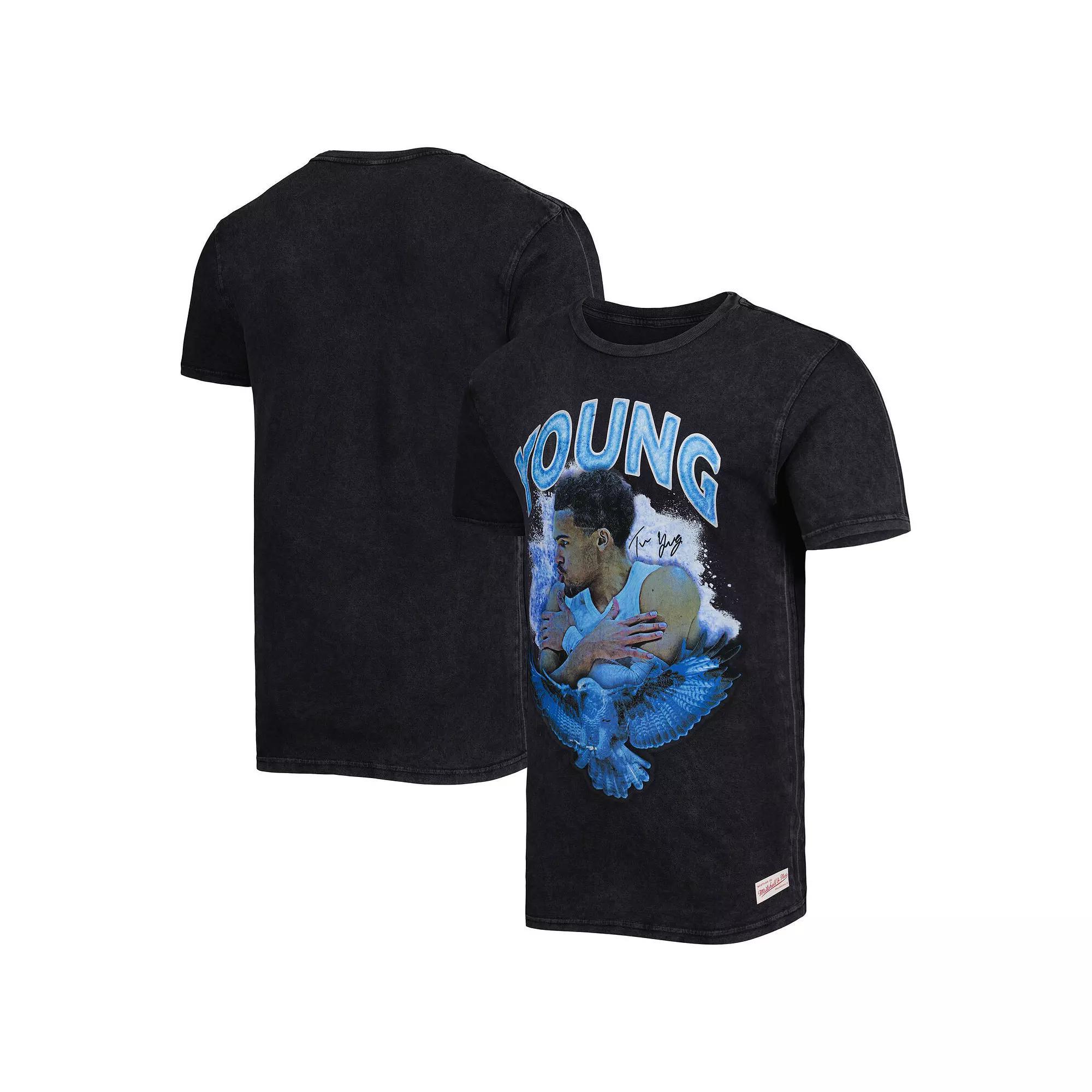 Men's Mitchell & Ness Black Trae Young Atlanta Hawks 2023 NBA All-Star Game Concert T-Shirt, Size: Large Product Image