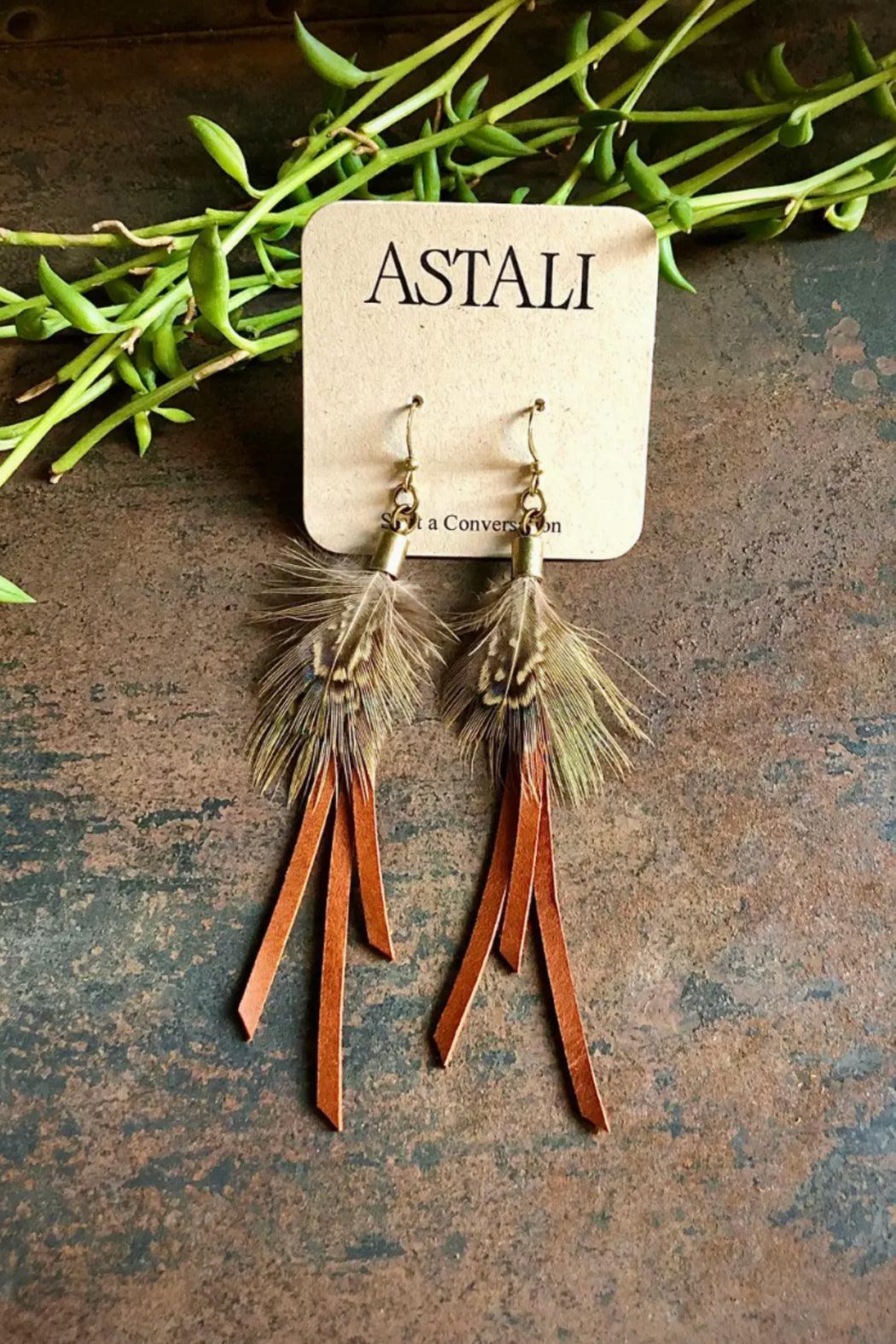 Feather Mini Earrings Product Image