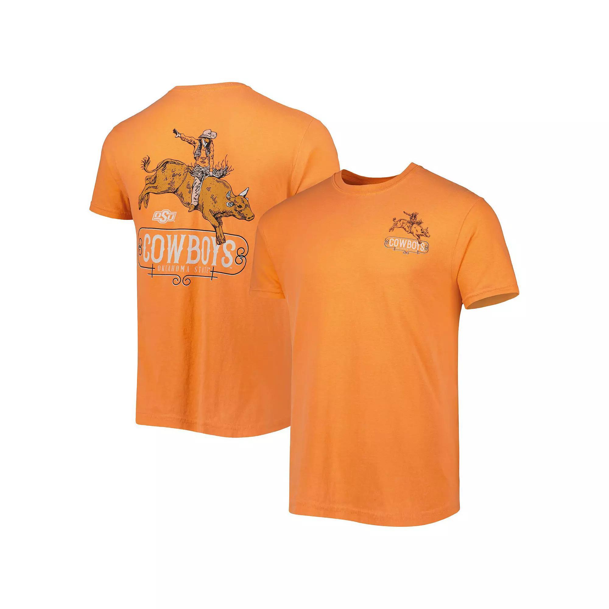 Men's Burnt Orange Oklahoma State Cowboys Hyperlocal T-Shirt, Size: Large, Team Product Image