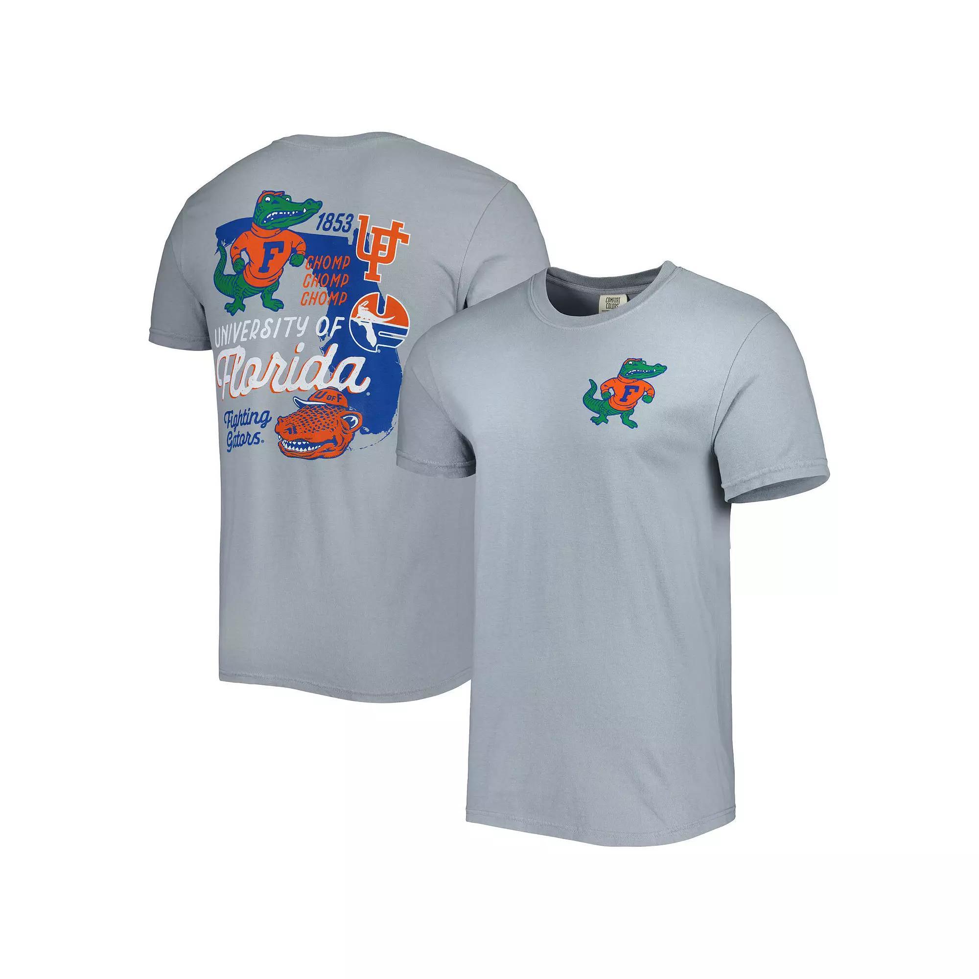 Men's Graphite Florida Gators Vault State Comfort T-Shirt, Size: XL, Dark G Product Image
