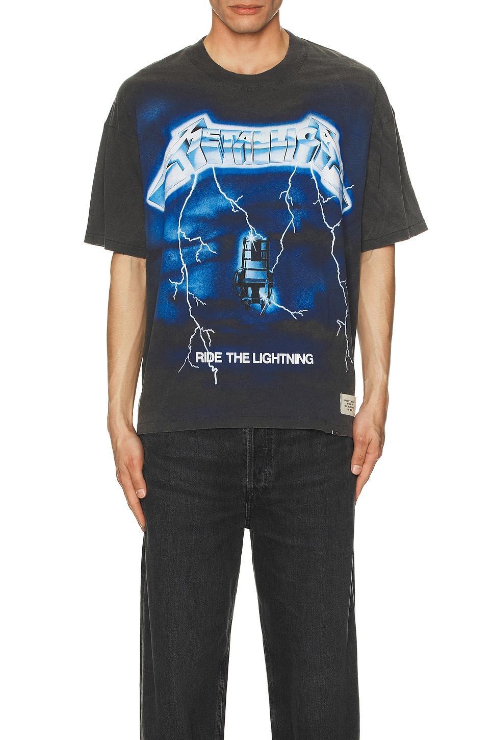 x Metallica Ride The Lightning Tee Product Image