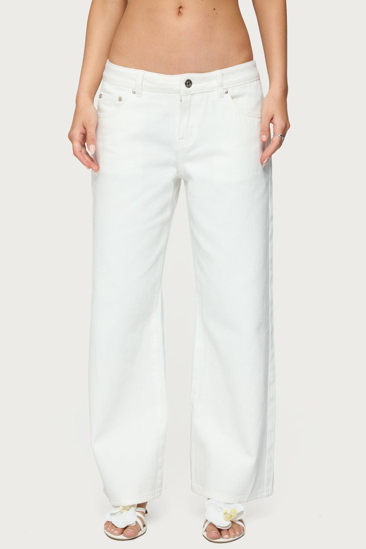 Petite Roman Low Rise Slouchy Jeans Product Image