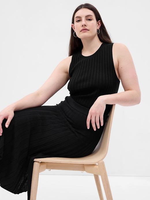 Rib Sweater Tank Top Product Image