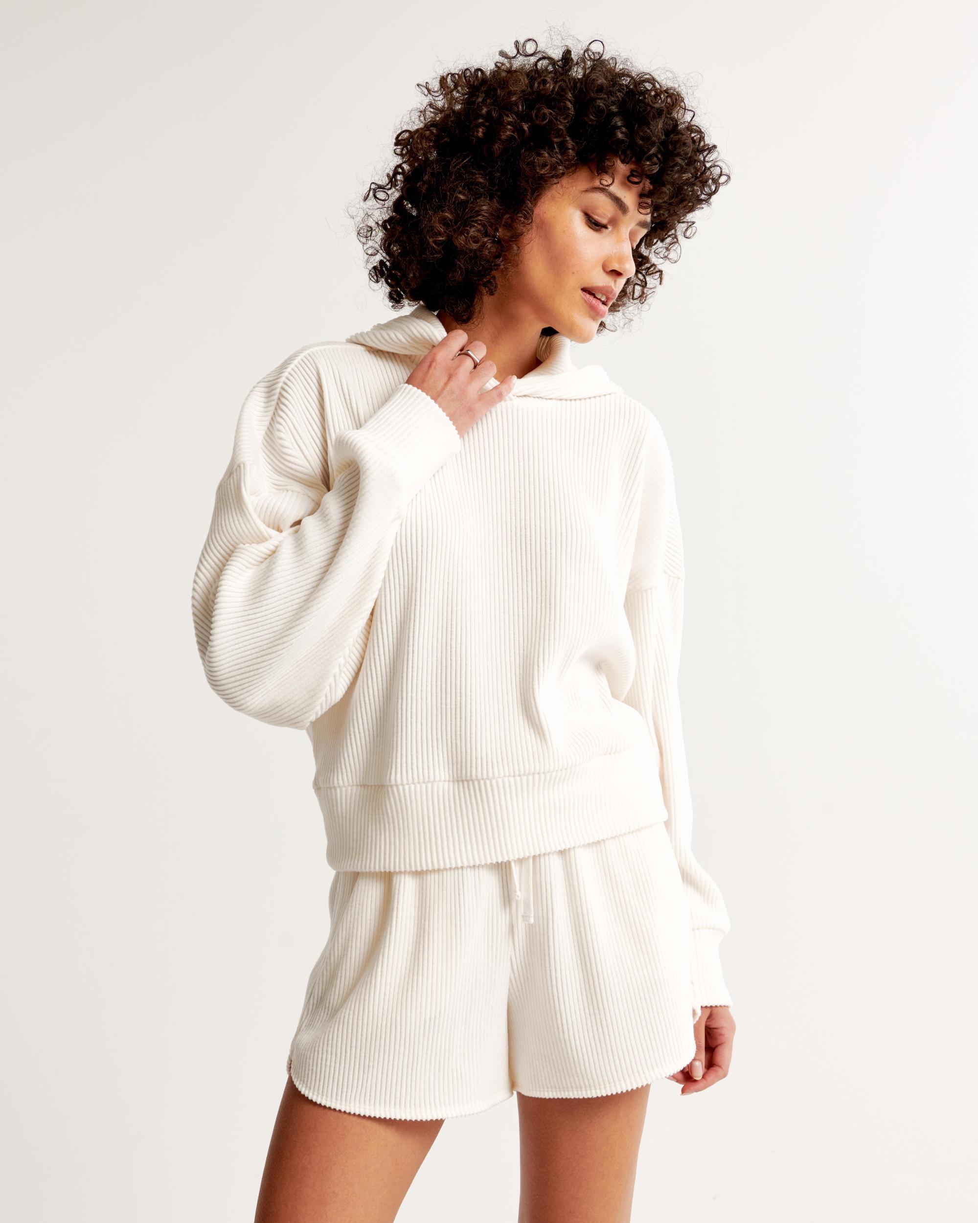 Rib Lounge Dolphin-Hem Short Product Image