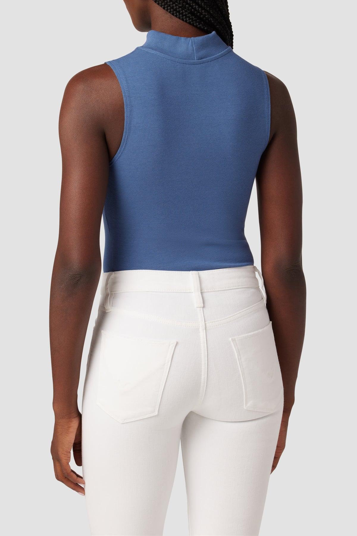 Mock Neck Cut Out Tank Female Product Image