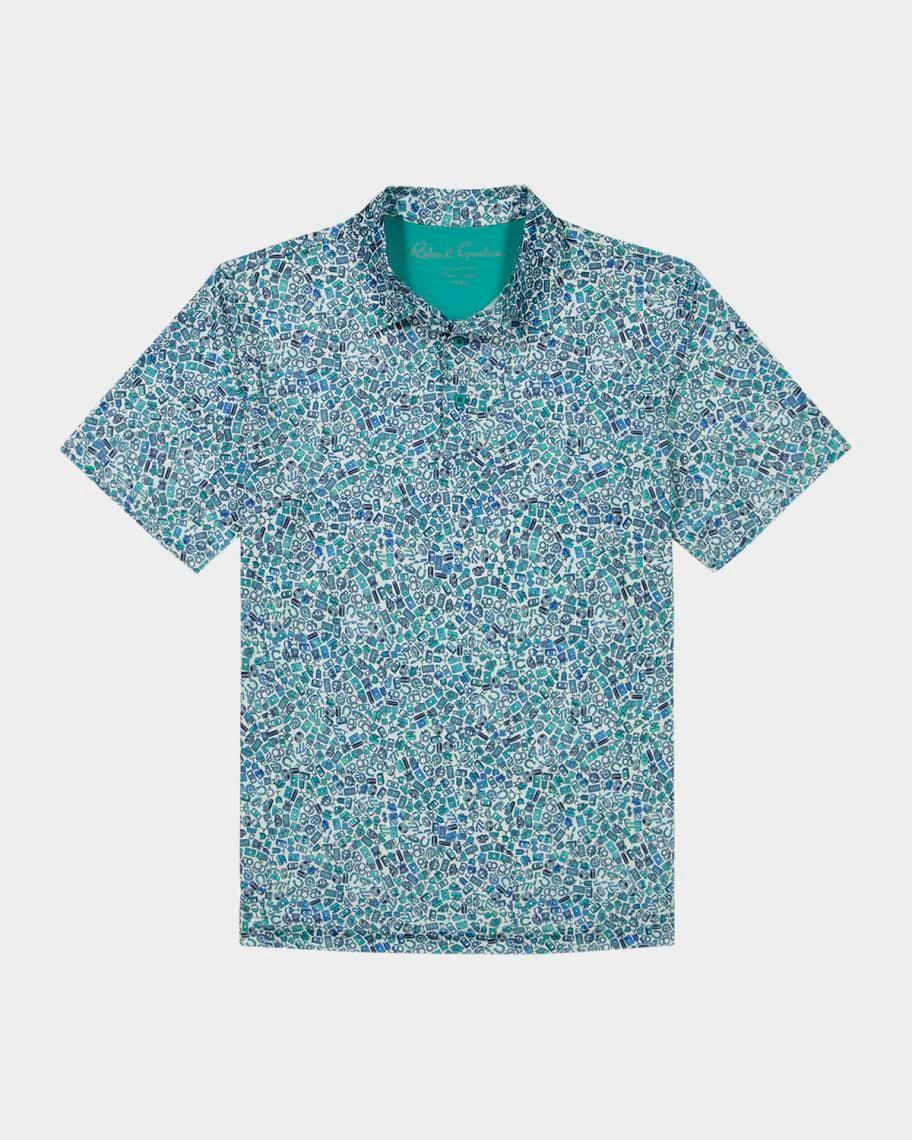 Mens Lucky Stroke Polo Shirt Product Image