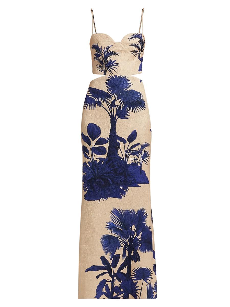 Womens Ocean Of Secrets Maxi Dress Product Image