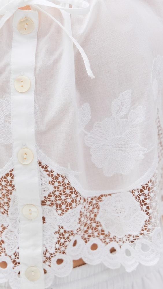 Vitamin A Flora Broderie Tank | Shopbop Product Image