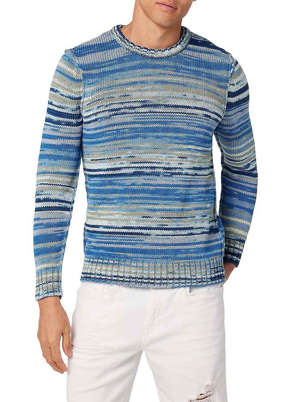 Mens Space Dye Crewneck Sweater Product Image