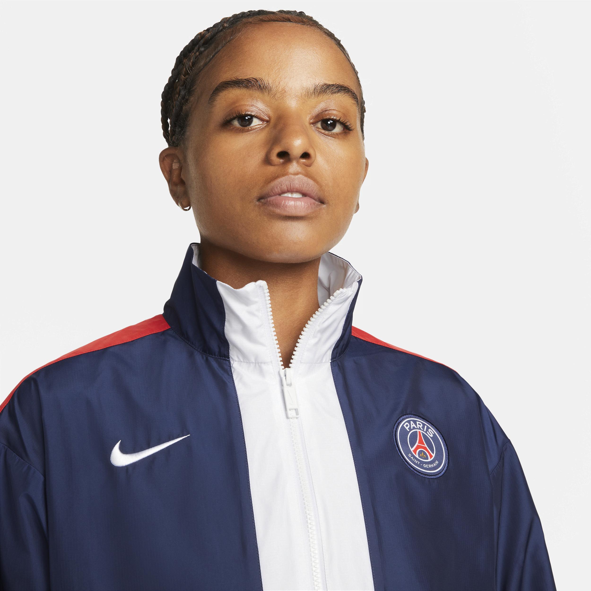 Womens Nike Navy Paris Saint-Germain Essential Anthem Full-Zip Jacket Psg Blue Product Image