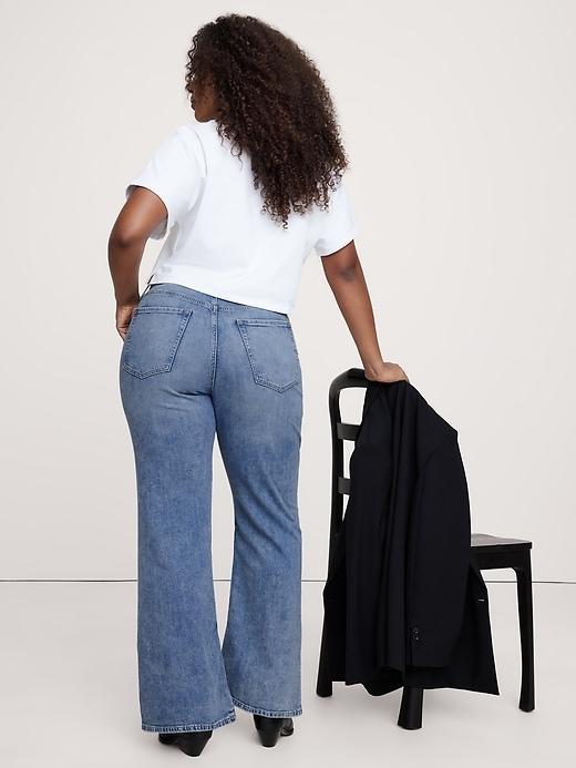 High-Rise Relaxed Flare Jean Product Image