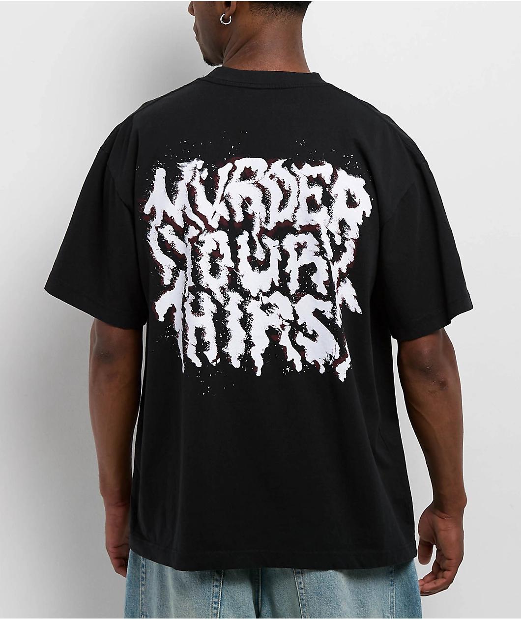 Liquid Death Instant Death Black T-Shirt Product Image