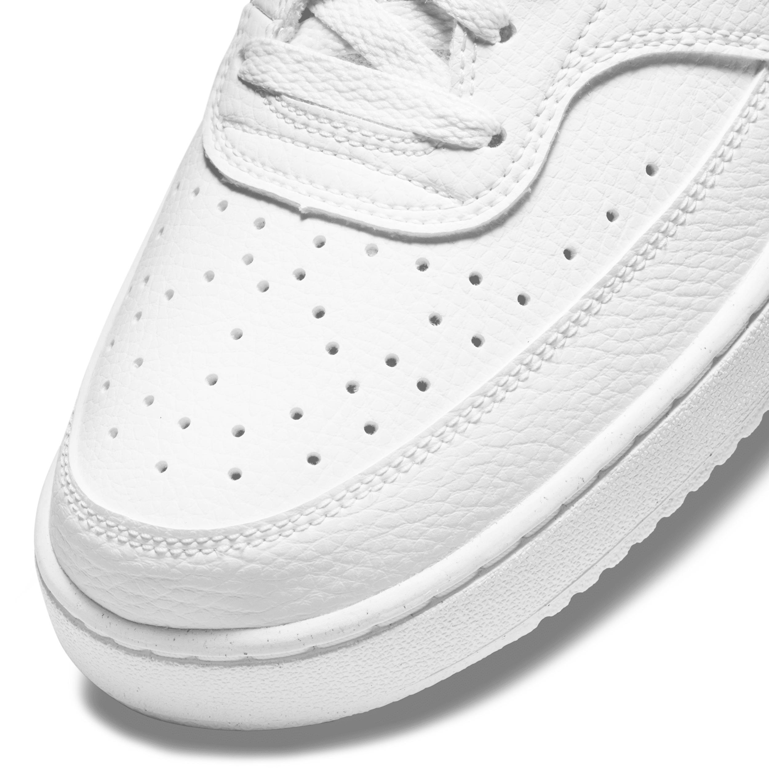 Nike Court Vision Next Nature Men's Low-Top Shoes, Size: 12, White Black White Product Image