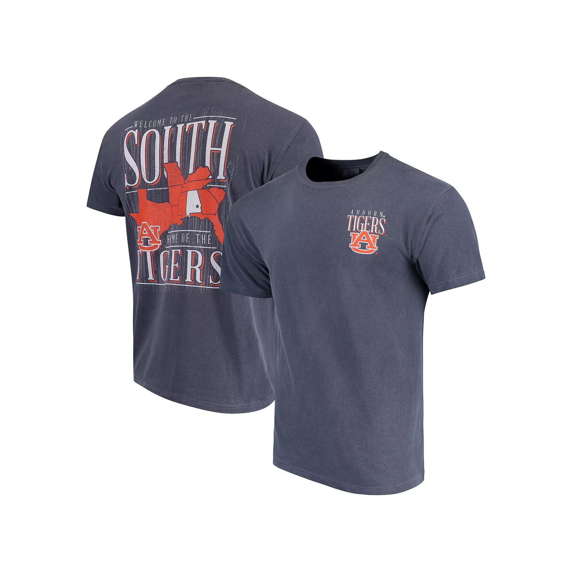 Men's Navy Auburn Tigers Welcome to the South Comfort Colors T-Shirt, Size: Small, Blue Product Image