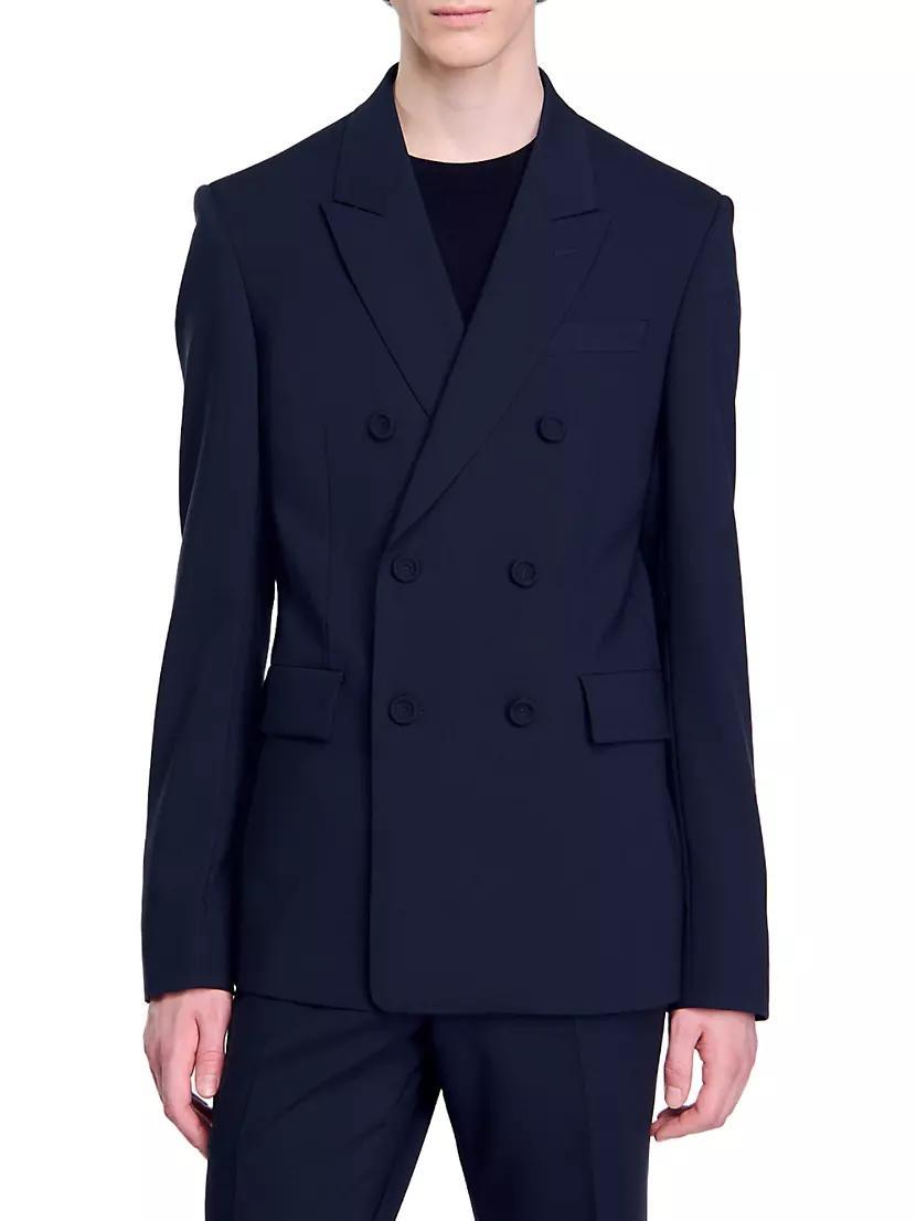Double-Breasted Suit Jacket Product Image