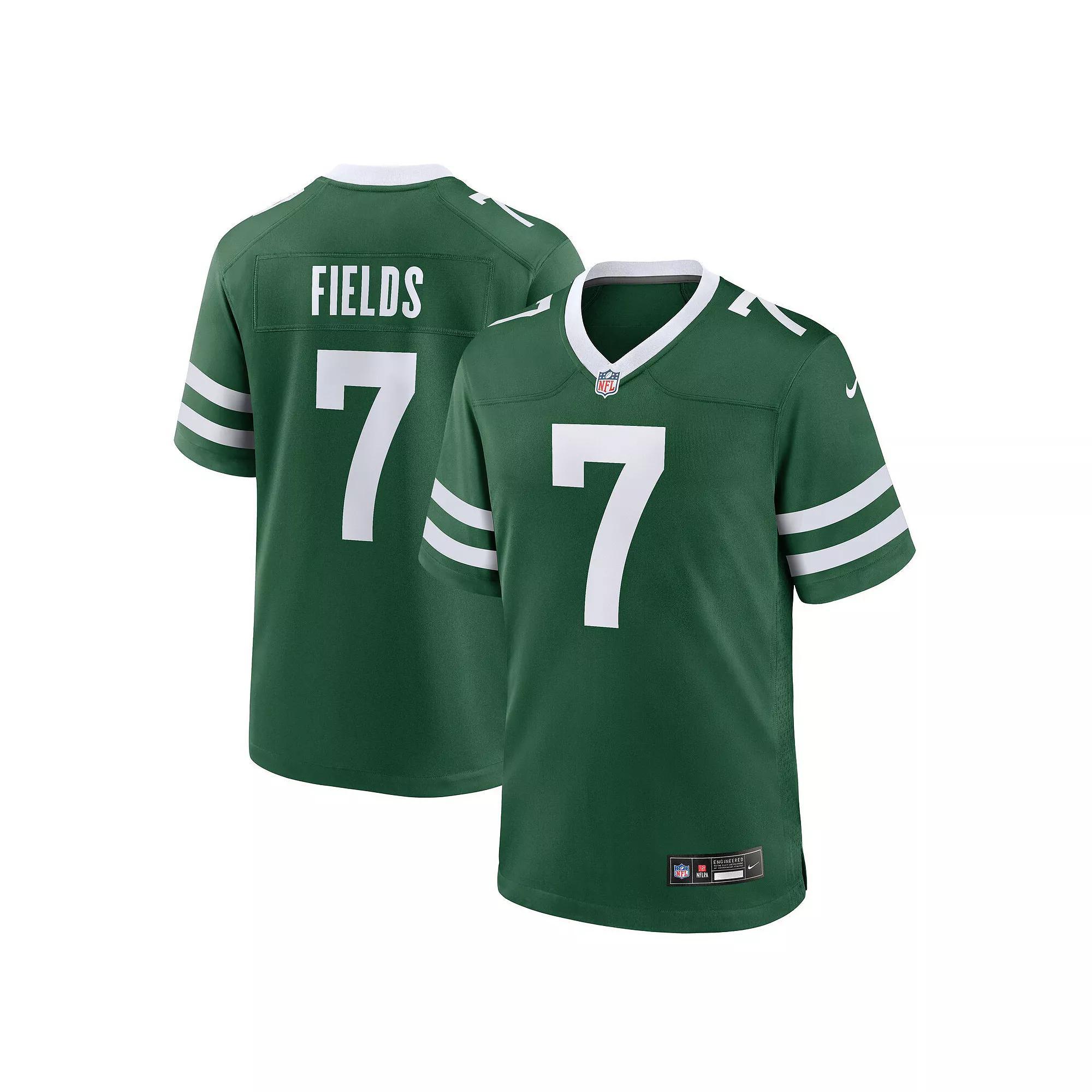 Justin Fields New York Jets Nike Men's NFL Game Jersey Product Image