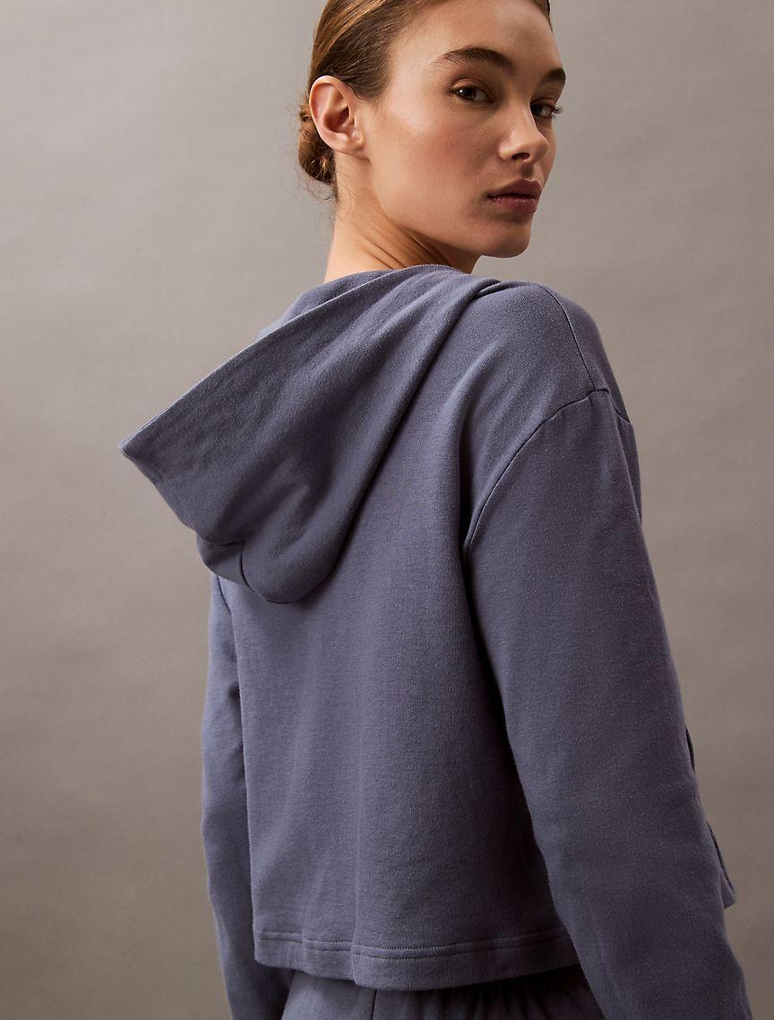Icon Cotton Terry Zip Sleep Hoodie Product Image