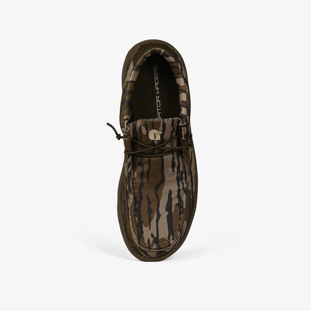 Gator Waders Camp Shoes | Mens - Mossy Oak Original Bottomland Product Image