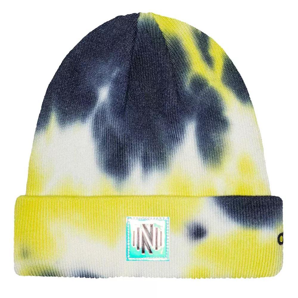 Men's Nashville SC Psychedelic Tie-Dye Cuffed Knit Hat, Mls Black Product Image