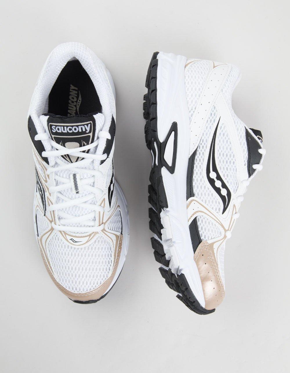 SAUCONY Ride Millennium Shoes - WHITE/GOLD Product Image