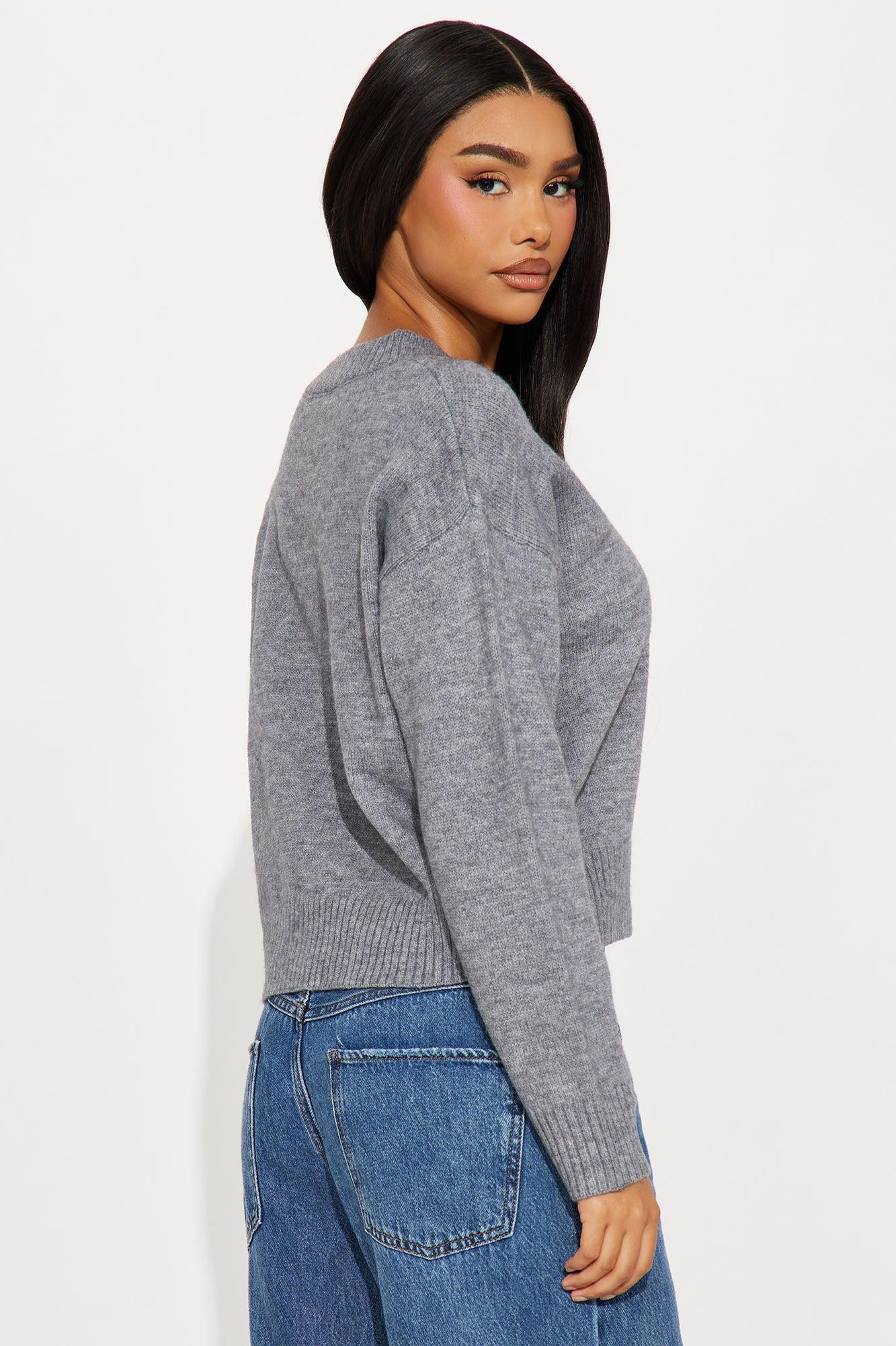 The Everyday Sweater - Charcoal Product Image