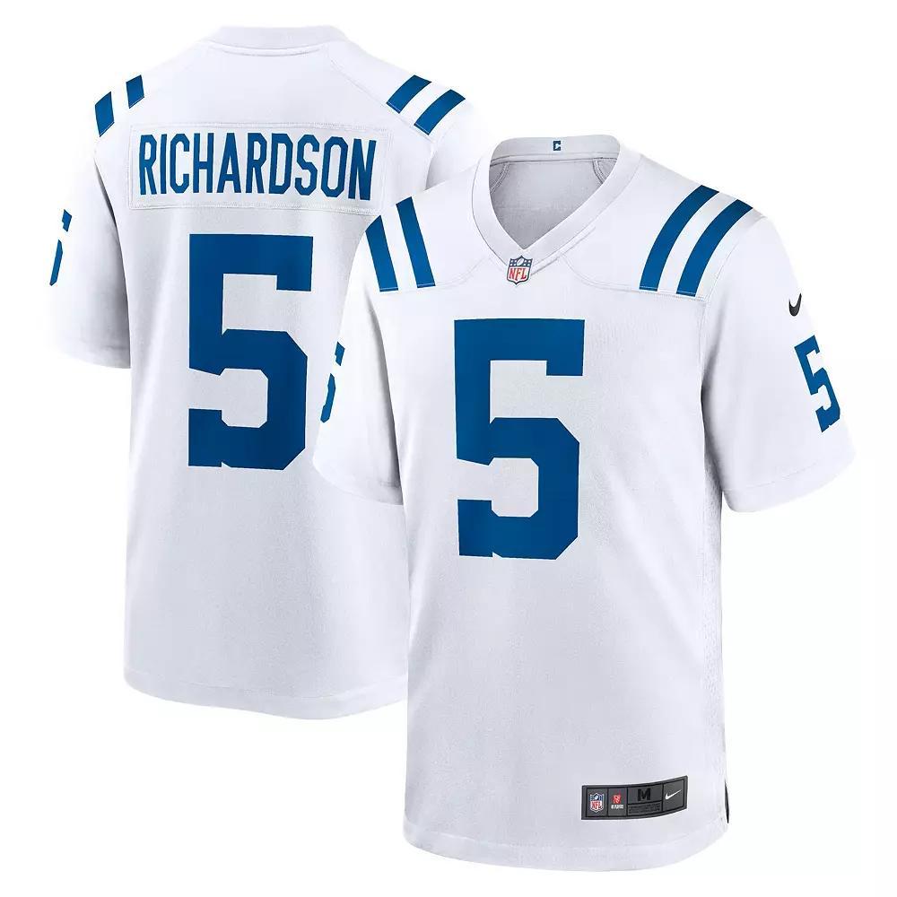 Men's Nike Anthony Richardson White Indianapolis Colts 2023 NFL Draft First Round Pick Game Jersey, Size: Medium Product Image