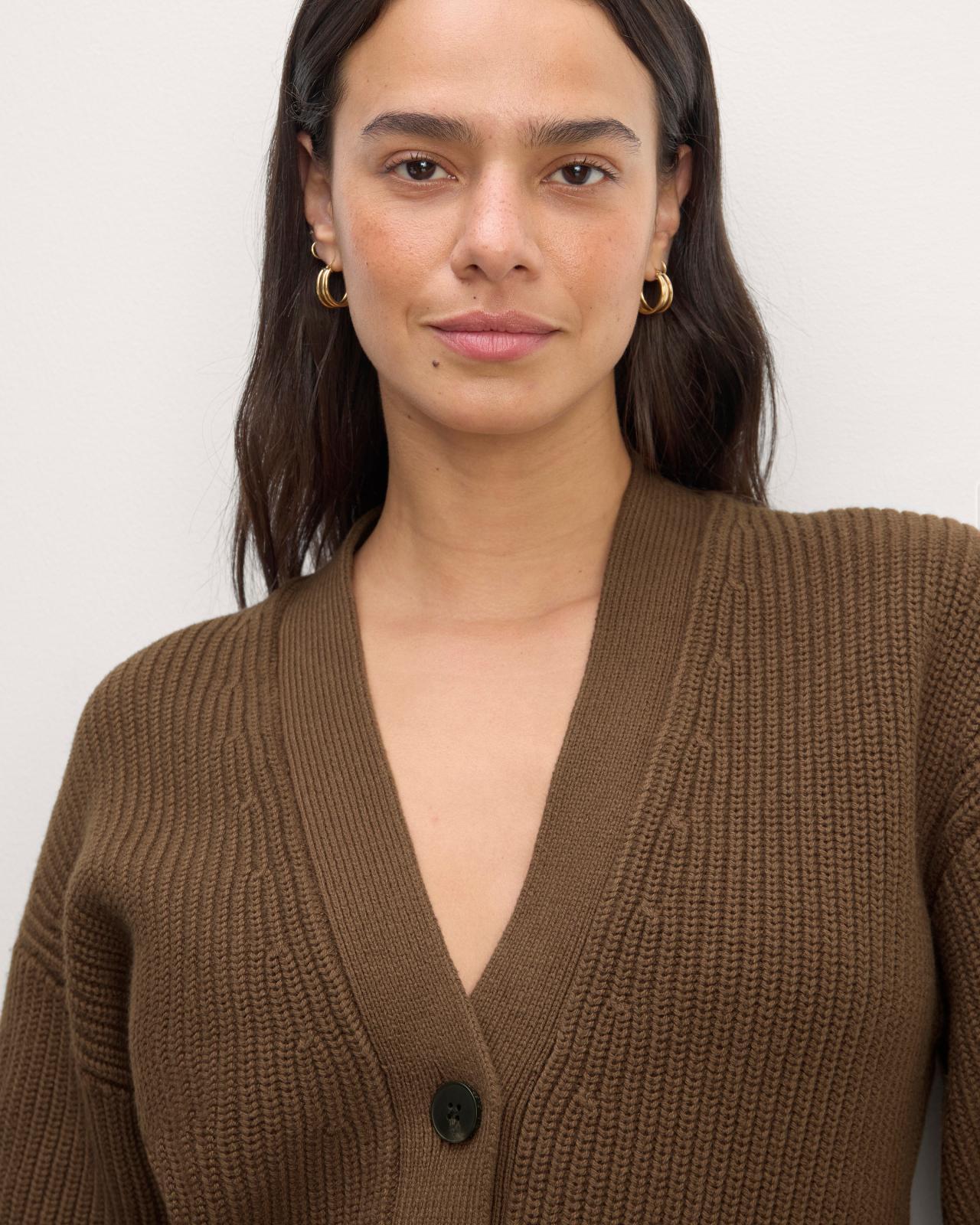 The Boxy Cardigan in Everyday Cotton Product Image