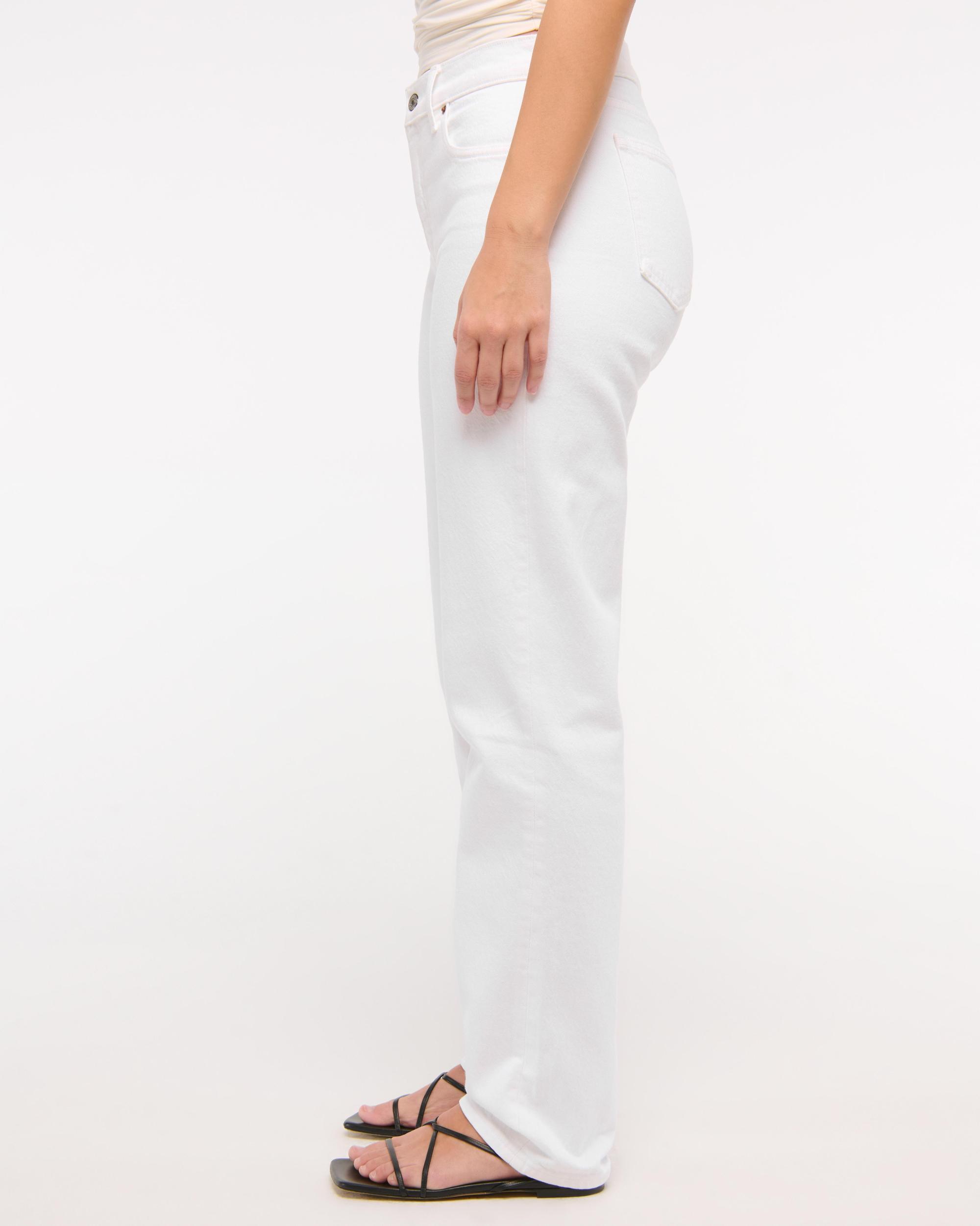 Curve Love Mid Rise 90s Straight Jean Product Image