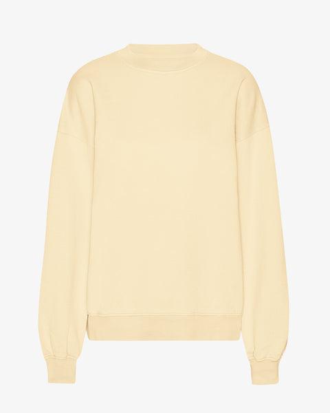 Organic Oversized Crew - Soft Yellow Product Image