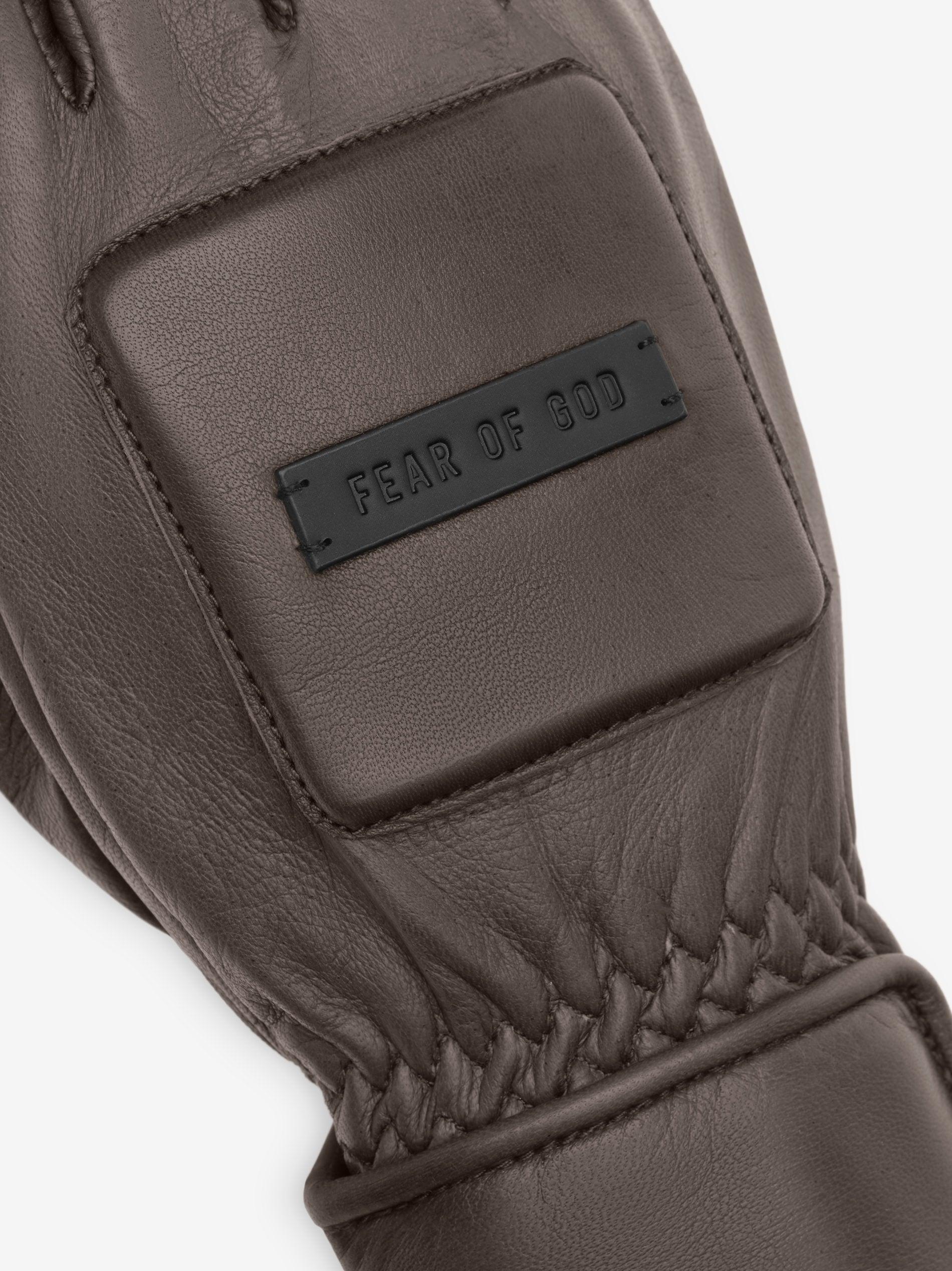 Leather Driver Gloves Male Product Image