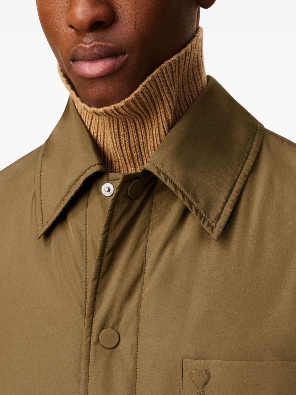 Taffetas padded Ami De Coeur overshirt Product Image