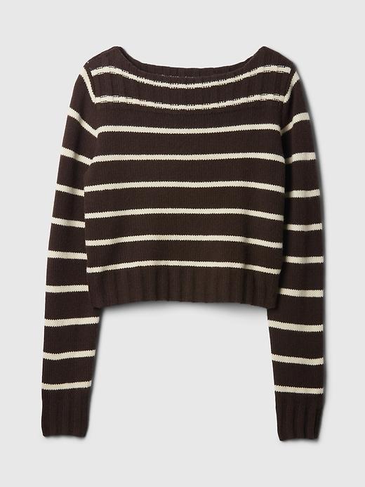 CashSoft Boatneck Sweater Product Image